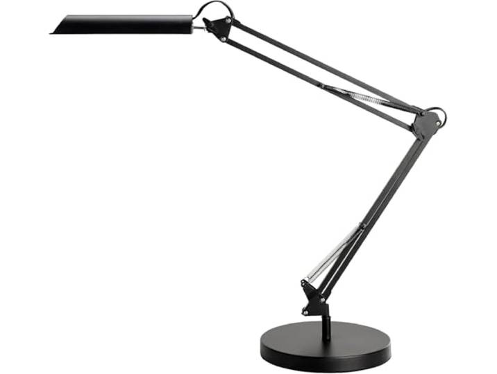 Unilux LED bureaulamp Swingo, dimbaar, zwart
