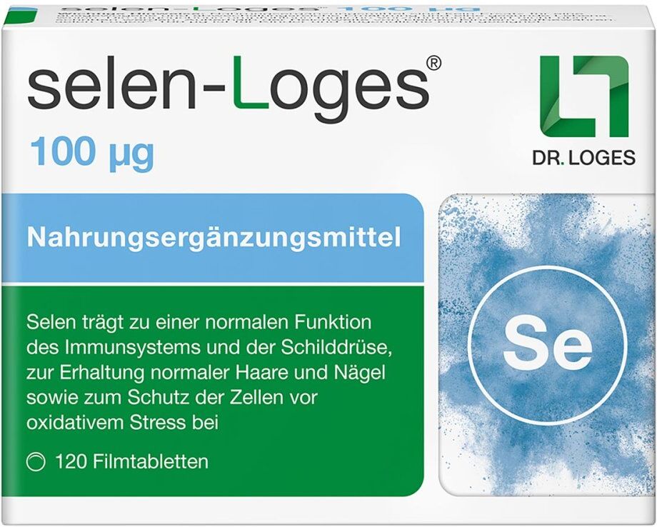 Selen-Loges 100 µg Filmtabletten 120stk