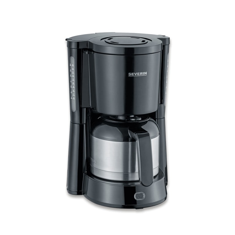 Severin KA 4835 Kaffeemaschine mit Thermokanne 1000W schwarz/silber
