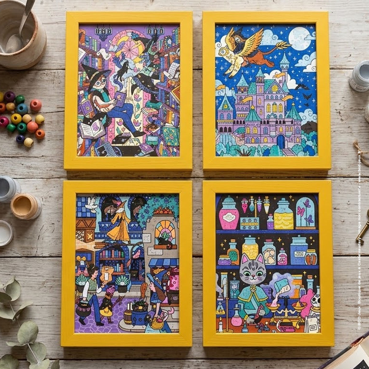 Magic School : Peinture aquarelle - Janod