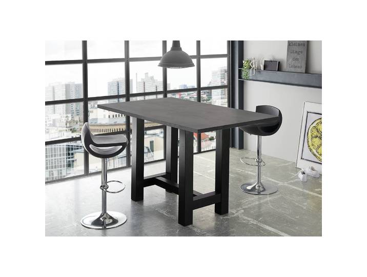 Bartisch Boe II 140 x 105 x 70cm Grau/Graphit