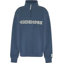 CHIEMSEE Sweatshirt mit hochwertigem 3D Stick, Größe 122/128 in Blau 194031