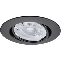 Paulmann, Einbauleuchte, Einbauleuchte Base Flat Set (GU10, Kunststoff, Metall)