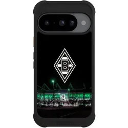 Nivocase Hülle für Google Pixel 10 Stossfeste Handyhülle NIVOmax Case Schwarz Borussia Mönchengladbach (Google Pixel 10), Smartphone Hülle, Schwarz