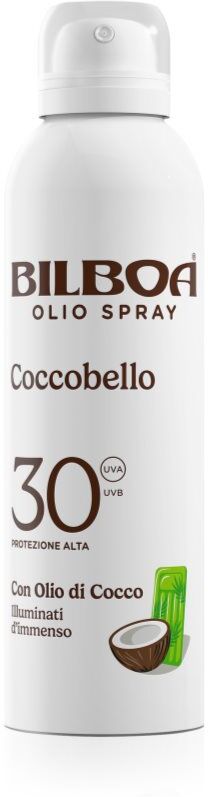 Bilboa Coccobello spray solaire à l'huile de coco SPF 30 150 ml