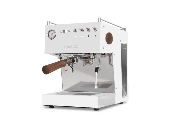 Ascaso Steel Duo PID V3 Siebträger Espressomaschine – Weiß&amp;Holz