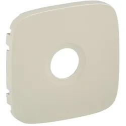 Legrand 754766 TV-Abdeckung für das Schalterprogramm VALENA ALLURE, Farbe: Mandelweiß