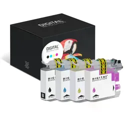 4 Digital Revolution Tinten ersetzt Brother LC-422 Multipack KCMY