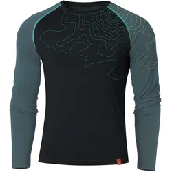 Ein schöner Fleck Erde, Herren, Funktionsshirt, Innergebirg (L), Schwarz