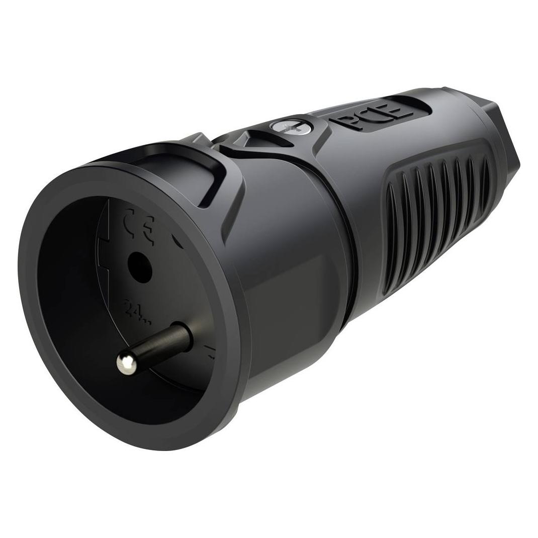 PCE Taurus2 Gummi-Kupplung fb IP20 (schwarz) 2410-ss (2410-ss)