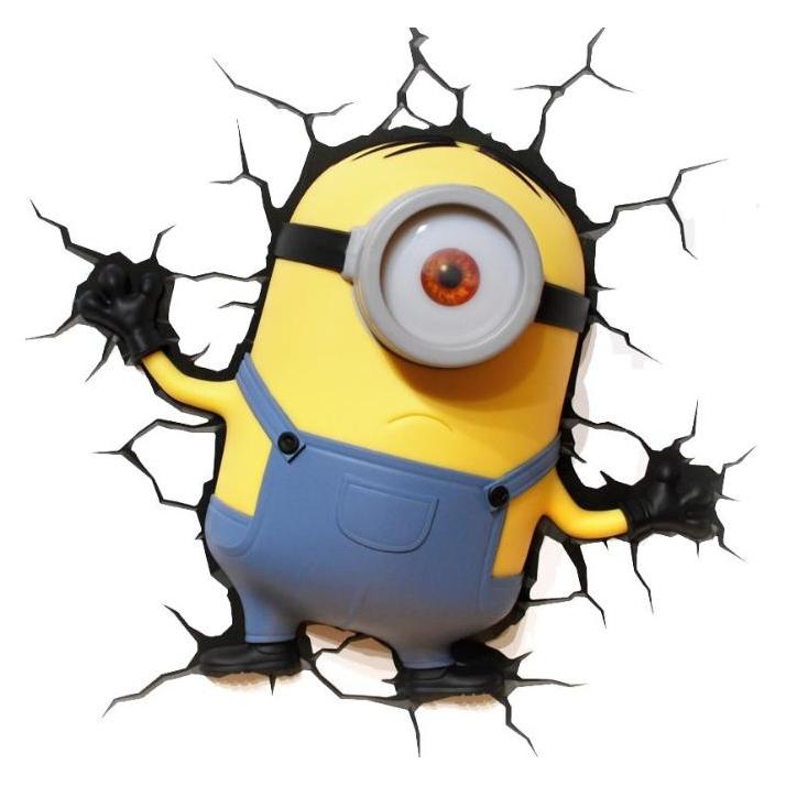 3DLightFX - Minions Stuart 3D Lampe (LED3DL1017)