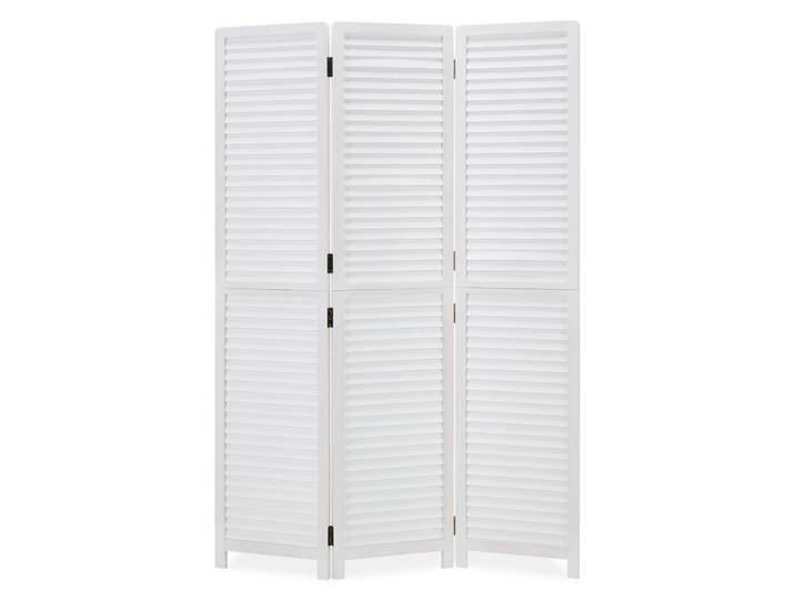 Homestyle4u Paravent 120/170 cm Weiß, Holz, 120x170x2 cm, Wohnzimmer, Raumteiler, Paravents