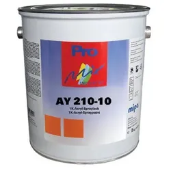 MIPA AY210-10 1K Acryllack schnelltrocknend, 1kg matt PG3