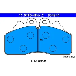 ATE 13.0460-4844.2 Bremsbelagsatz, Scheibenbremse