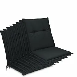 NIEDERLEHNERAUFLAGE Base NL 100x50x6cm Graphitgrau (8tlg)