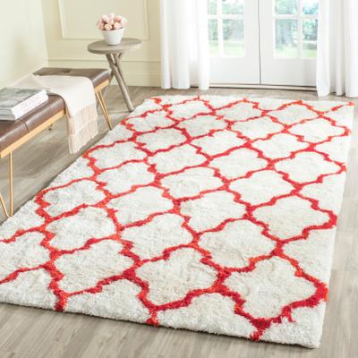 SAFAVIEH Handmade Barcelona Shag Attie Polyester Rug