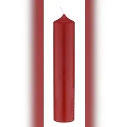 Wiedemann Kerzen Altarkerze Rot 300 x Ø 50 mm, 1 Stück