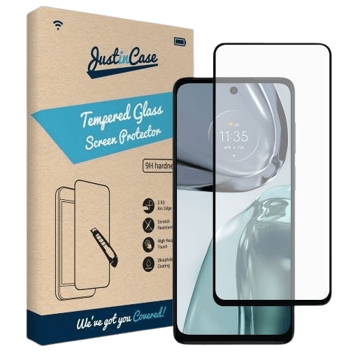 Just in Case Gehärtetes Glass Edge To Edge Displayschutzfolie Motorola Moto G62 5G