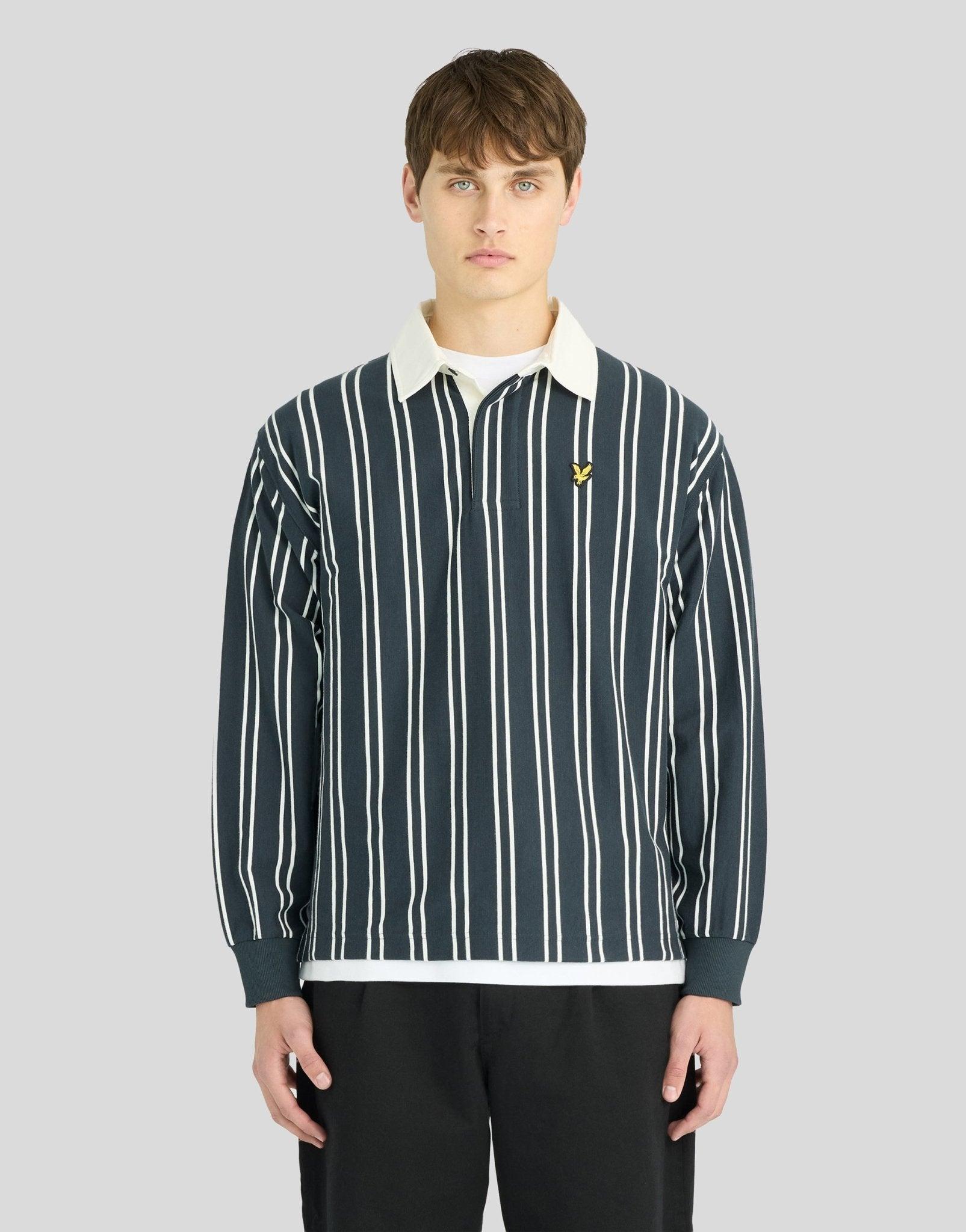 Vertical Stripe Rugbyshirt