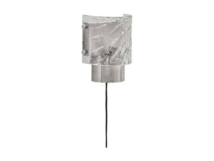 House Doctor Applique murale Type Argent brossé, 18x10,5x22 cm