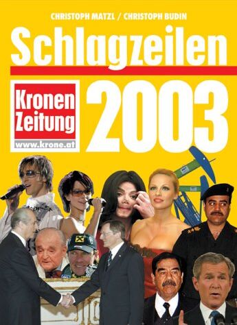 Christoph Matzl - Schlagzeilen 2003 - Preis vom 30.09.2026 22:30:23 h