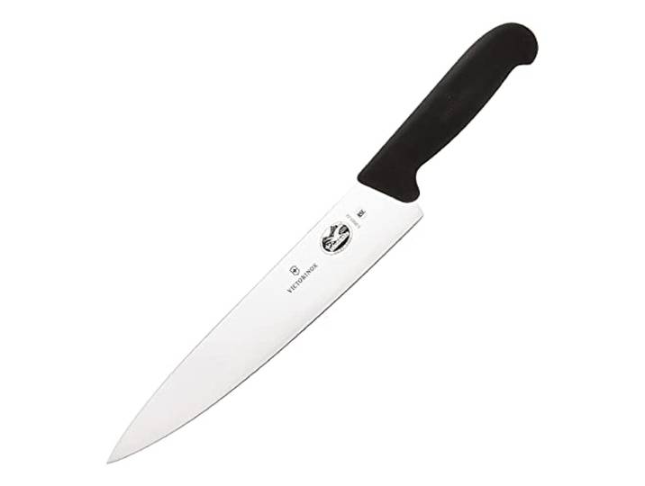 Victorinox Fibrox vleesmes, 22 cm, antislip, ergonomisch, roestvrij staal, vaatwasmachinebestendig