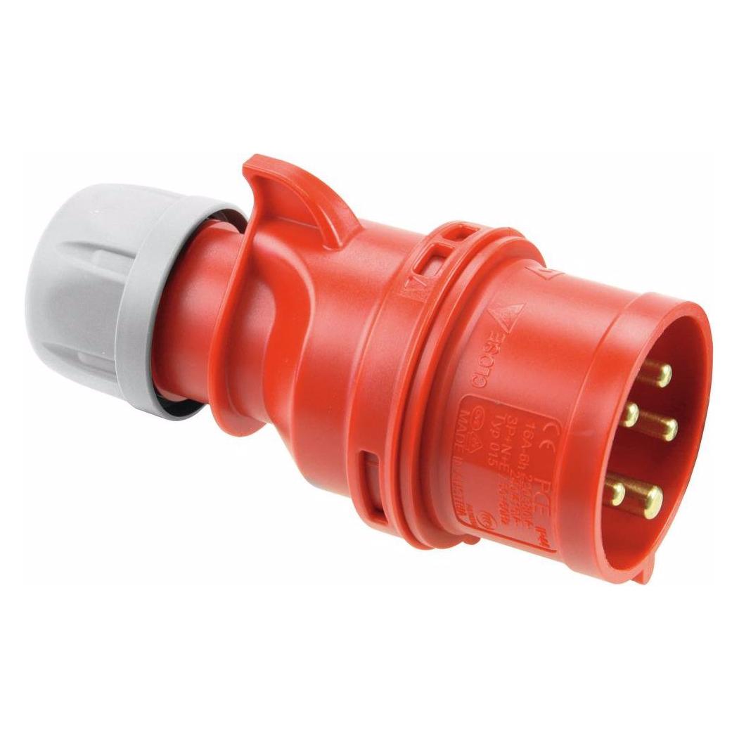 PCE CEE Stecker 32A 5pol rt (CEE 32/5) (30236326)