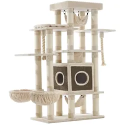 Nobby Gadi (198 cm, Braun, Creme), Katzenbaum