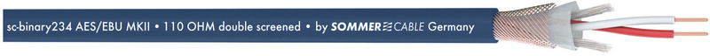 Sommer Cable Binary 234 DMX Blue blu