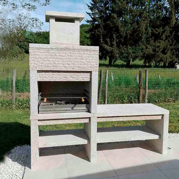 My-Barbecue Churrasqueira em Granito GR24F - Direito