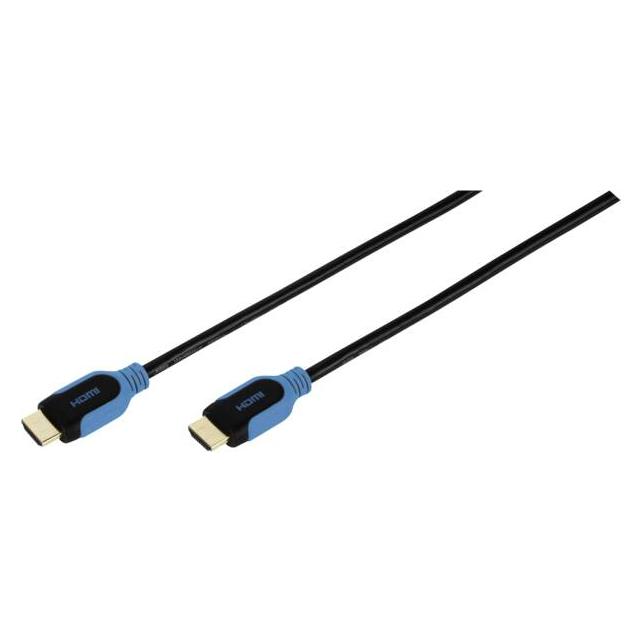 Vivanco Hochgeschwindigkeits-HDMI-Kabel mit Ethernet, 4K/60 Hz, 1,5 (1.50 m) (VVVHDMI25MMK)