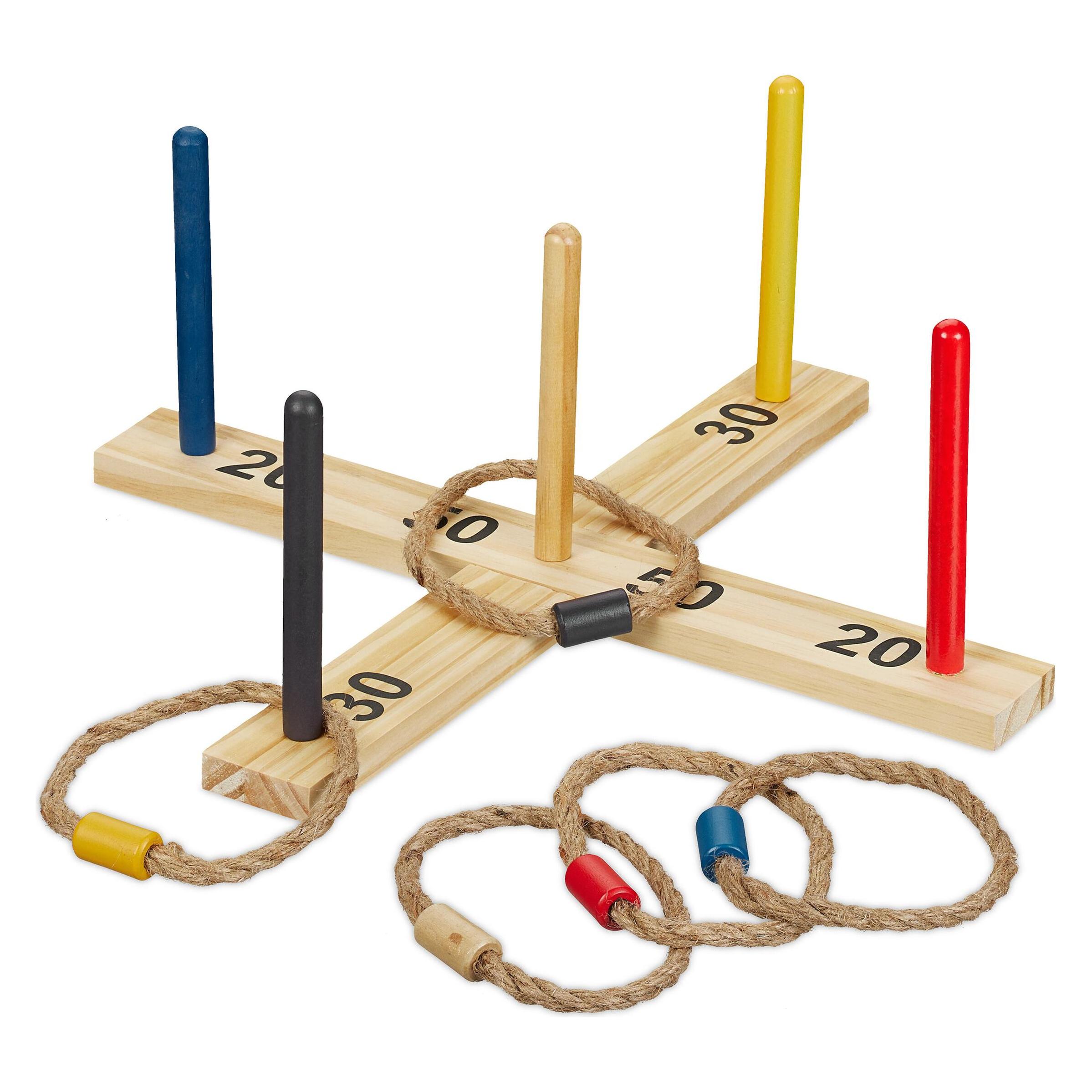 Relaxdays Ringwurfspiel (4052025391768)