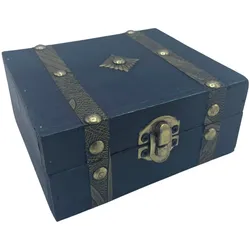 Square Tea Chest - Teal