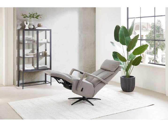 Leder Relaxsessel 130 mit 3-motoren Relaxfunktion Herz-Waage