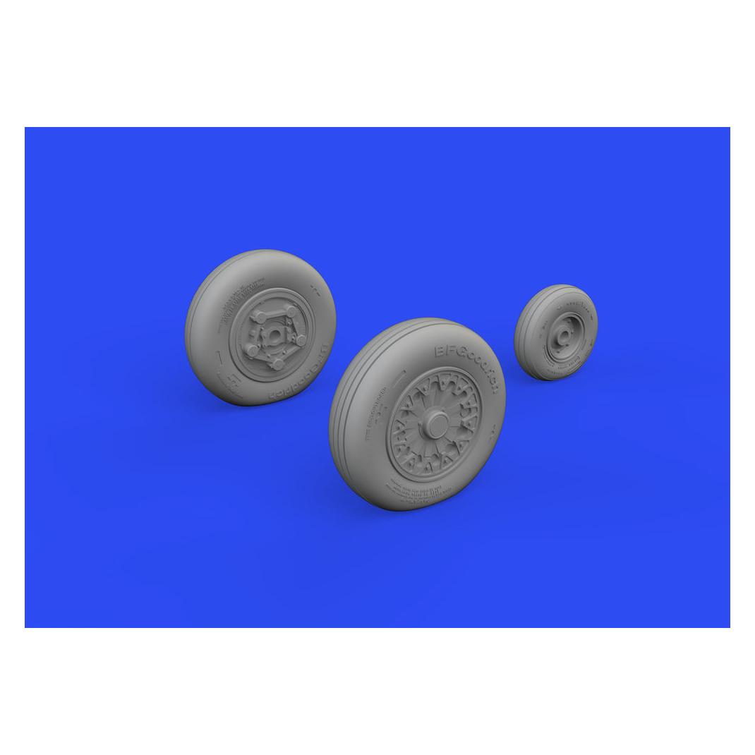 Eduard F-15A/B wheels 1/48 (648743)