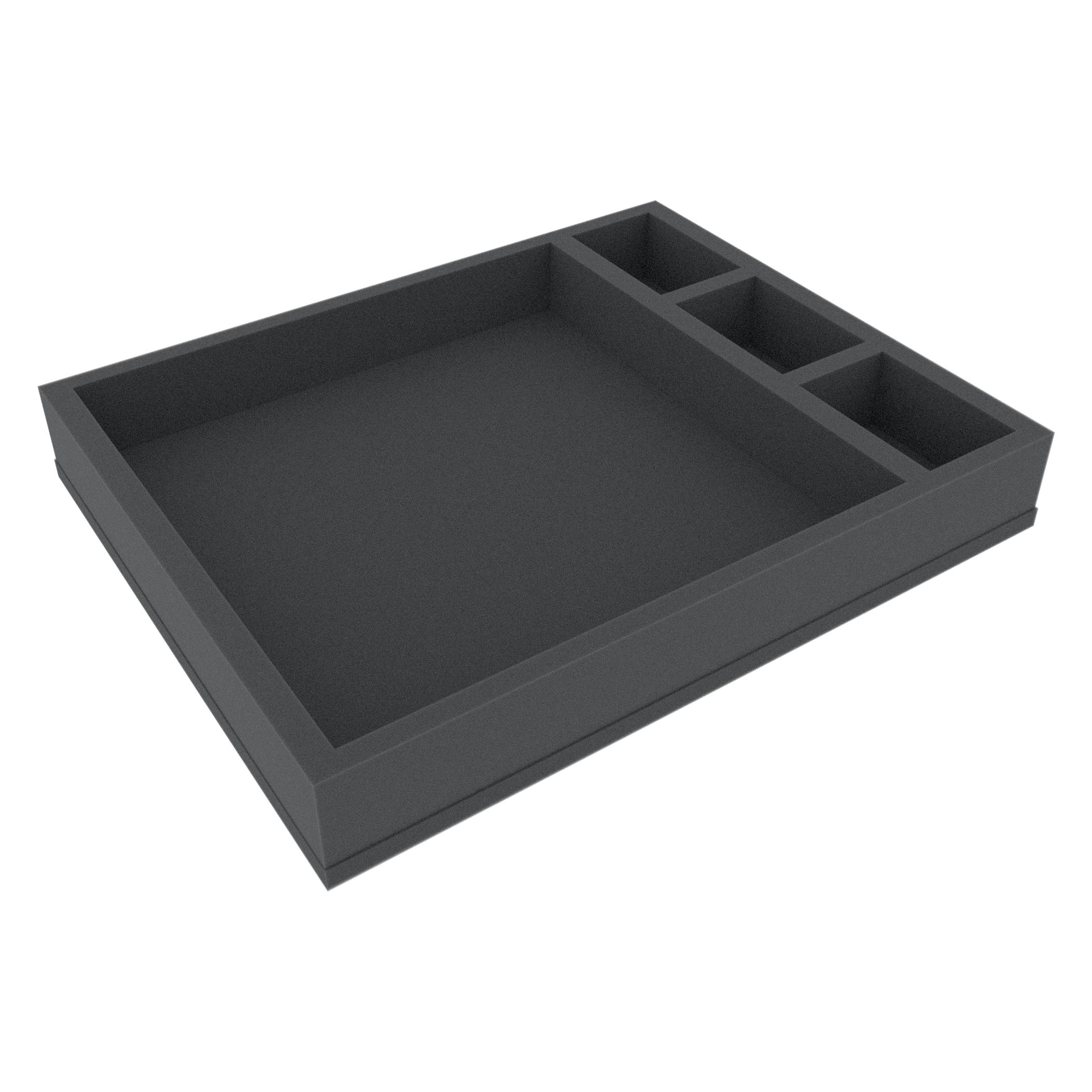 Feldherr FS050I031BO - 50 mm Full-Size Schaumstoffeinlage mit 4 Fächern (Schaumstoff) (FS050I031BO)