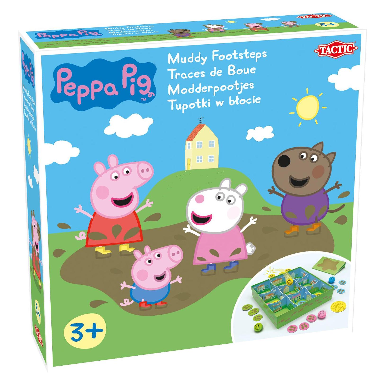 Tactic Spel Peppa Pig Footsteps (CE) (58416)