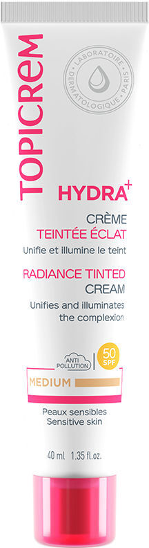 Topicrem HYDRA+ crema con color SPF50 #Medio