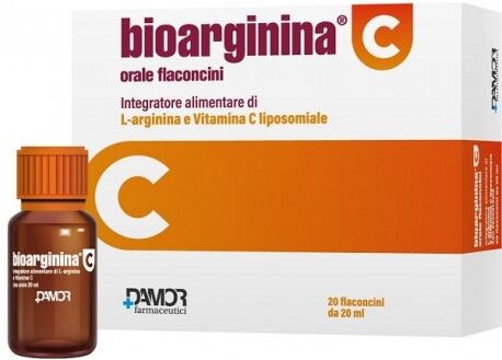 Damor Bioarginina C Integratore Difese Immunitarie 20 Flaconcini