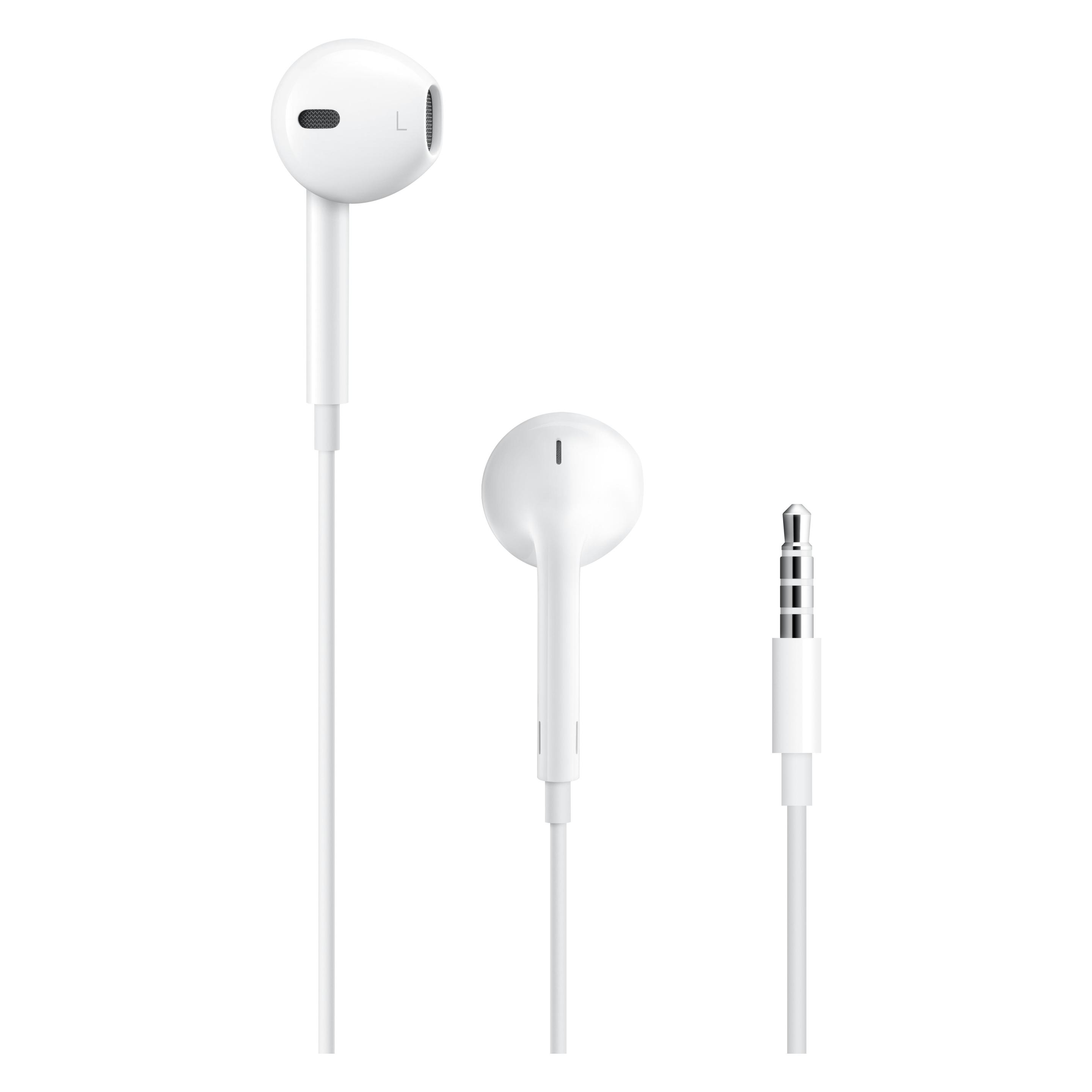 Apple EarPods (3.5mm Klinke) (Keine Geräuschunterdrückung, Kabelgebunden) (MWU53ZM/A)