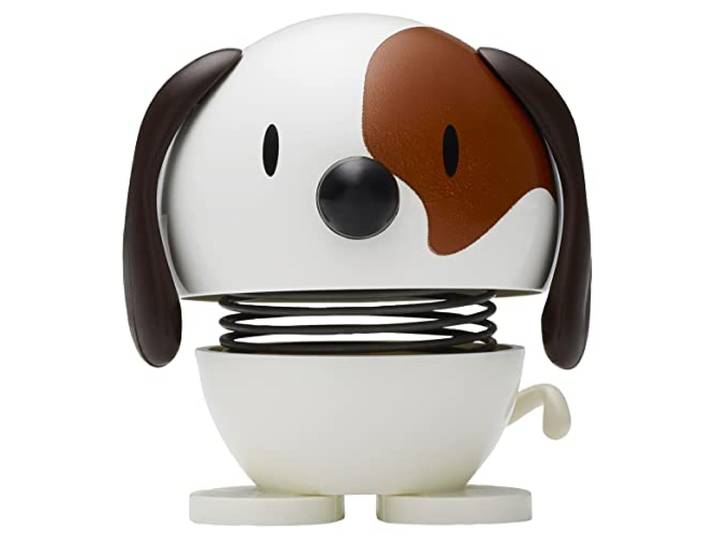 Hoptimist Chien 5\,5 x 5\,9 x 6\,9 cm Blanc