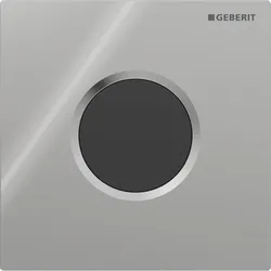 Geberit Typ 01 UR-Strg., rund, elektron. Sp. Netzbetrieb, chrom glänzend