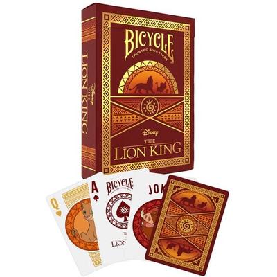 Bicycle Disney - Lion King (Designer Spielkarten, Poker, Skat,...)