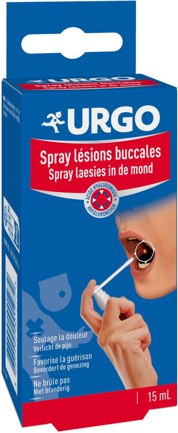 Urgo Spray Plaies & Lésions Bouche 15 ml