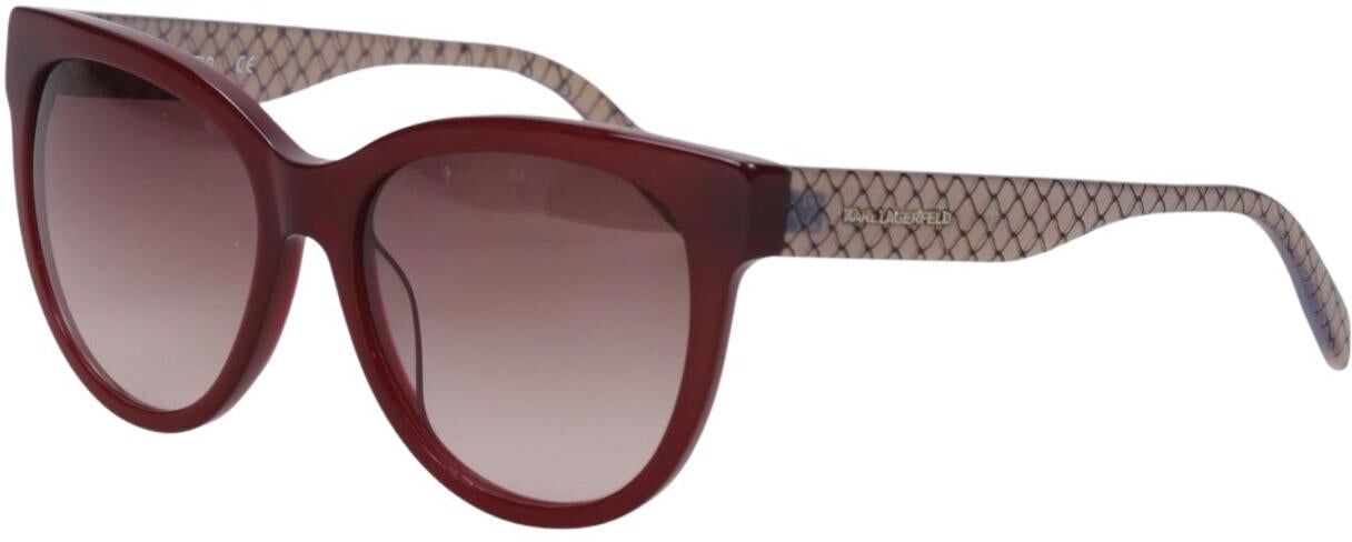 Karl by Karl Lagerfeld Damen Sonnenbrille, Bordeaux - Second Hand