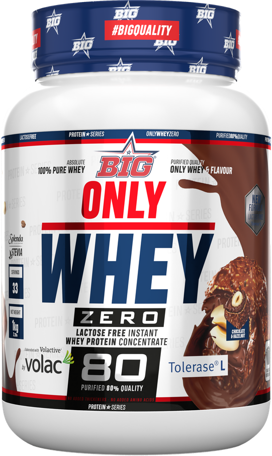 BIG Only Whey Protein Concentrate 1 kg Choco Hazelnut