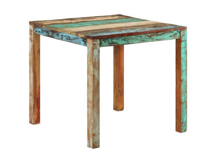 Remise 2026®Table cuisine 2/4 personnes Multicolore - Table à manger/Table de repas - 82x80x76cm - Bois de récupération massif 22