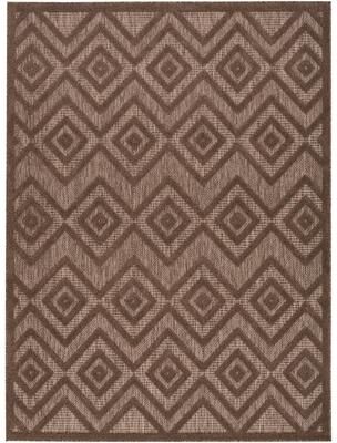 Nourison Versatile Indoor/Outdoor Geometric Flatweave Area Rug
