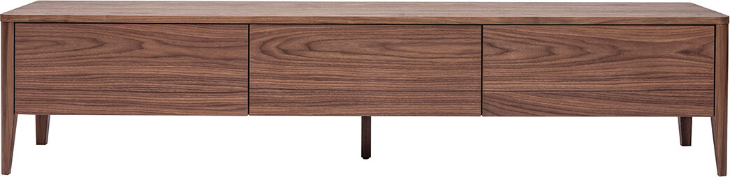 Miliboo Vintage TV-Möbel Walnuss-Finish 3 Schubladen B180 cm BENJA