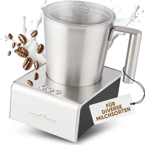 Profi Cook Milchaufschäumer PC-MS 1032 Edelstahl/schwarz